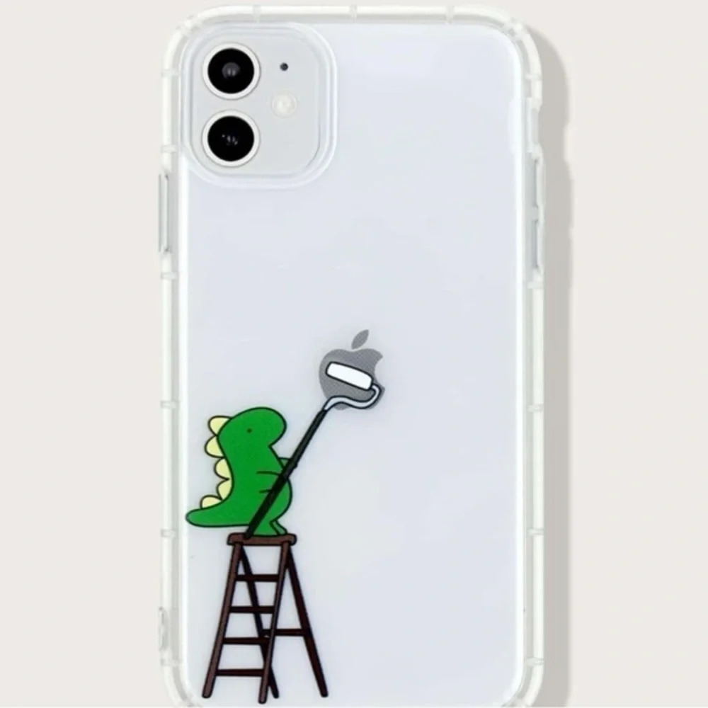 ⚠️Clearance🦖iPhone 14/Pro/Pro Max/Plus Cute Cartoon Dino iPhone Case - Picture 5 of 5
